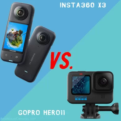 Differences Between Insta360 X3 and GoPro Hero11 Black