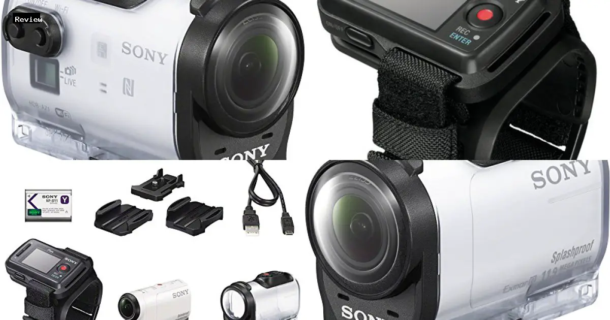 Sony HDR-AZ1VR Waterproof Action Cam Mini with RM-LVR2V Live View Remote Watch and Tripod Adapter (Wi-Fi by Sony - $289.99 - Product Review