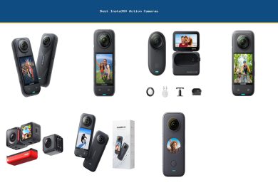 Best Insta360 Action Cameras Product Collage