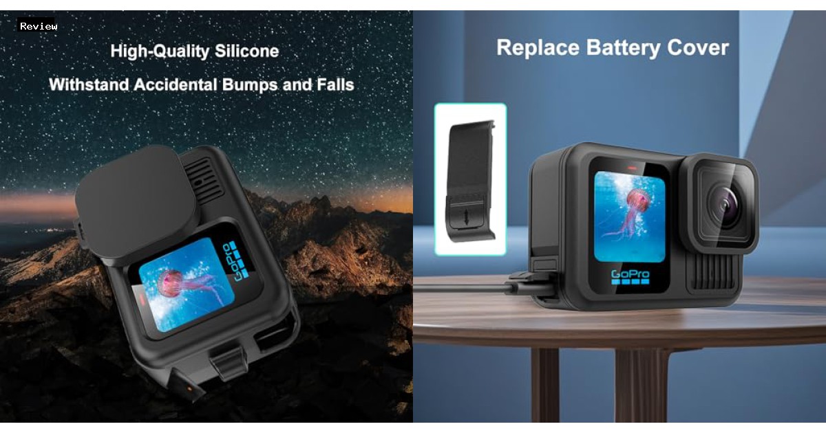 BAOKZZOM Silicone Sleeve Case Review - Best Action Cameras