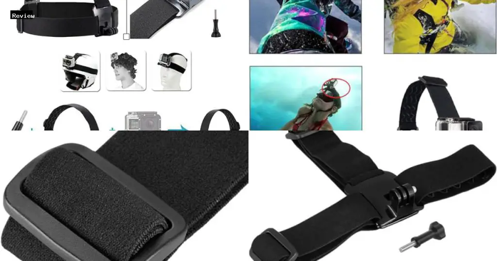 Head Strap Mount for ALL GoPro HERO Cameras + an eCostConnection Microfiber Cloth Review