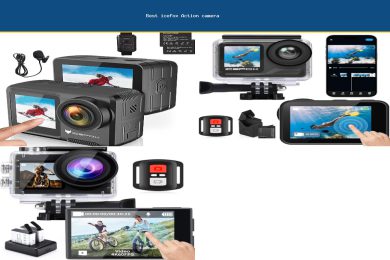 Best icefox Action camera Product Collage
