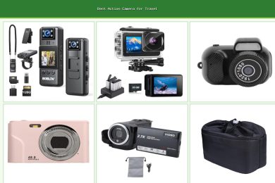 Best Action Camera for Travel Product Collage