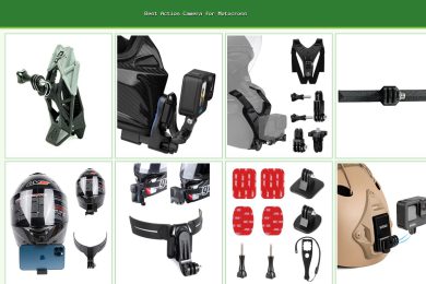Best Action Camera for Motocross Product Collage