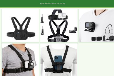 Best Action Camera for Skiing Product Collage