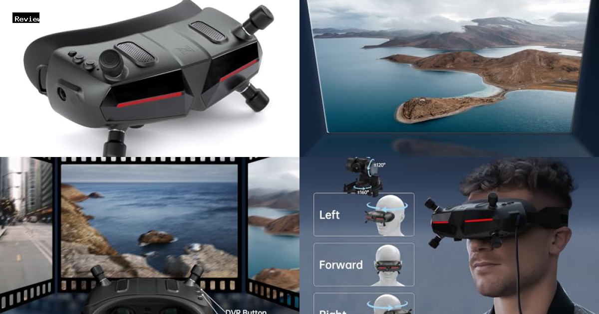 CADDXFPV Walksnail Avatar HD Goggles X Review - Best Action Cameras