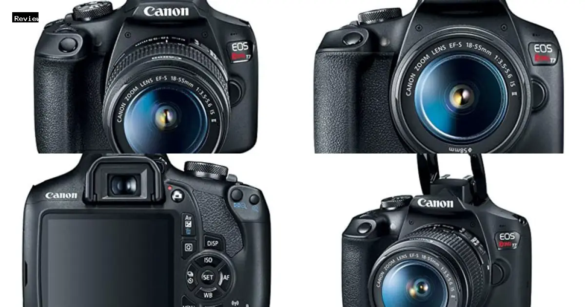 Canon EOS Rebel T7 DSLR Camera with 18-55mm Lens | Built-in Wi-Fi | 24.1 MP CMOS Sensor | DIGIC 4+ Image Processor and Full HD Videos by Canon - $529.00 - Product Review