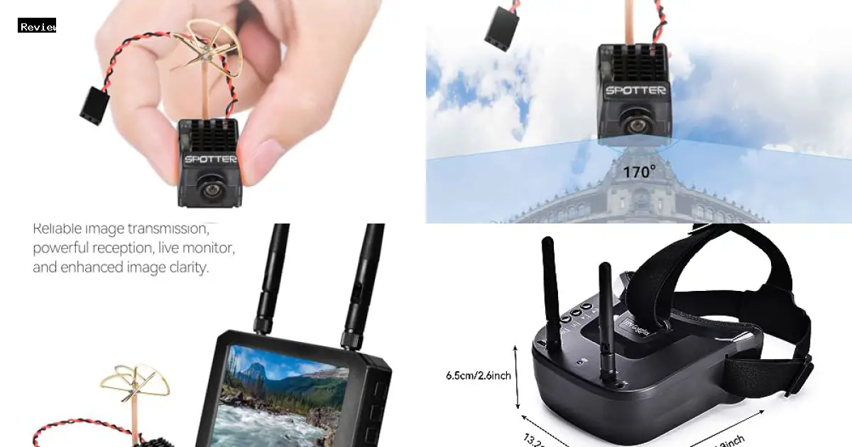 RunCam DroneMask FPV Goggles Review - Best Action Cameras