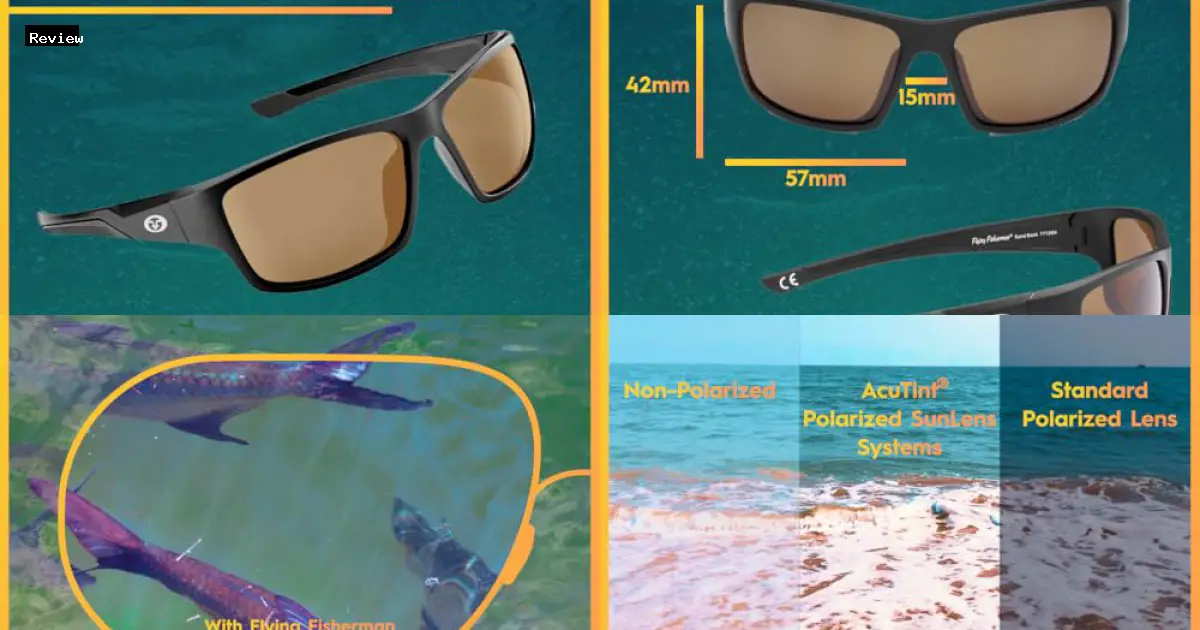 KastKing Flying Fisherman Sand Bank Wrap Around Polarized Sunglasses by Flying Fisherman - $28.76 - Product Review