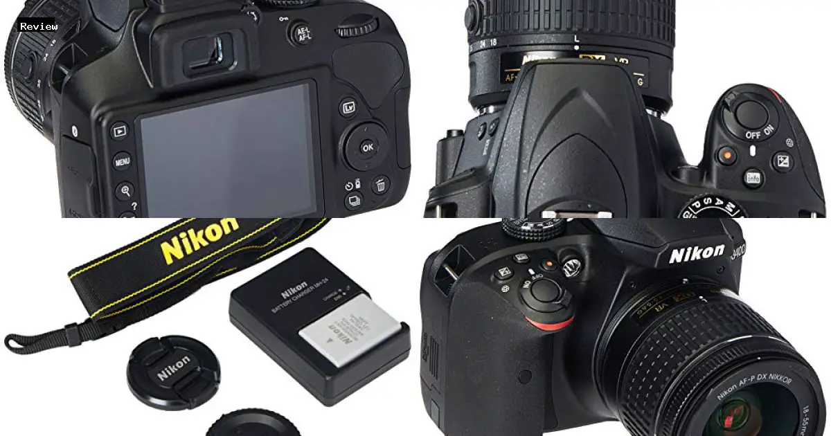 Nikon D3400 Digital SLR Camera & 18-55mm VR DX AF-P Zoom Lens (Black) - (Renewed) by Nikon - $361.00 - Product Review