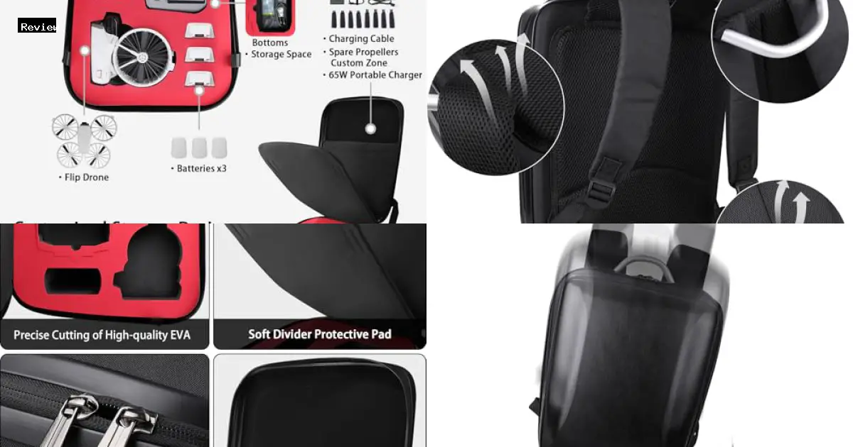 Pemalin Flip Carrying Case for DJI Flip Fly More Combo by Pemalin - $59.99 - Product Review