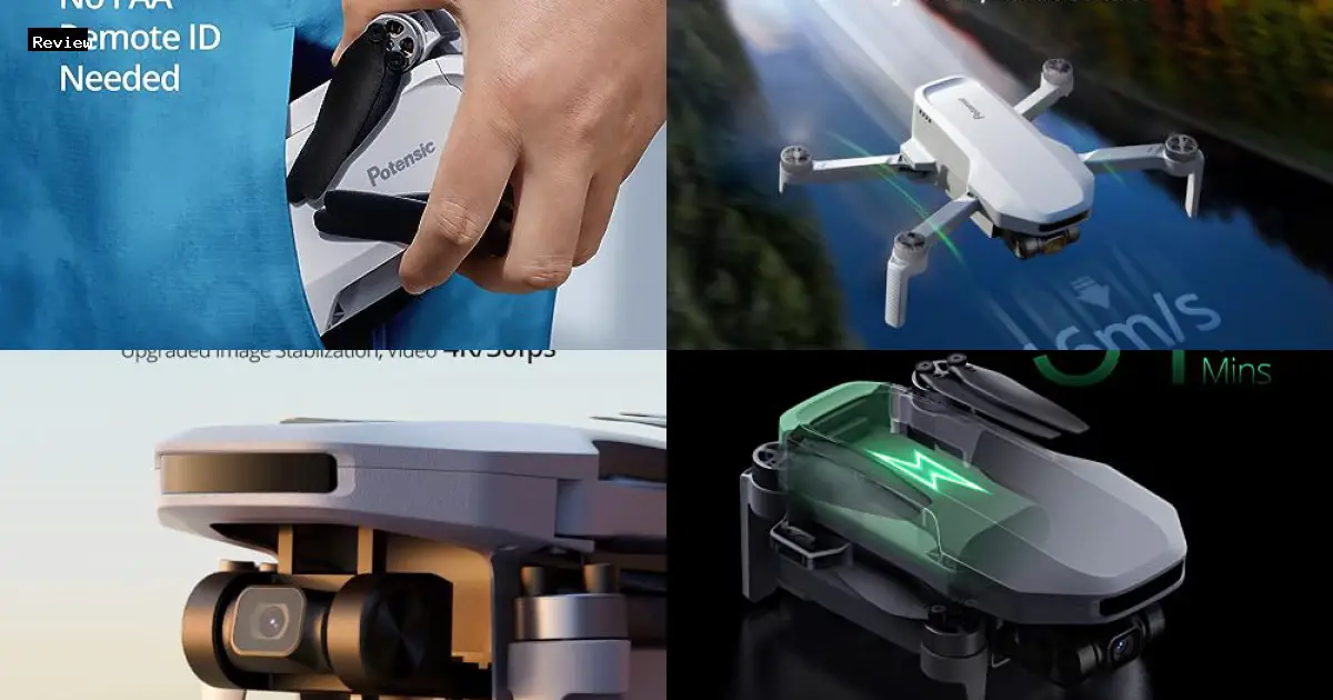 Potensic ATOM SE GPS Drone with 4K EIS Camera by Potensic - $249.99 - Product Review