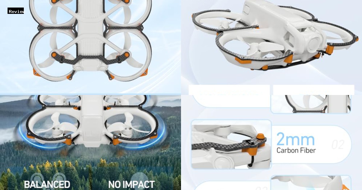 Jachee VIAVIC Avata 2 Propeller Guard Review - Best Action Cameras