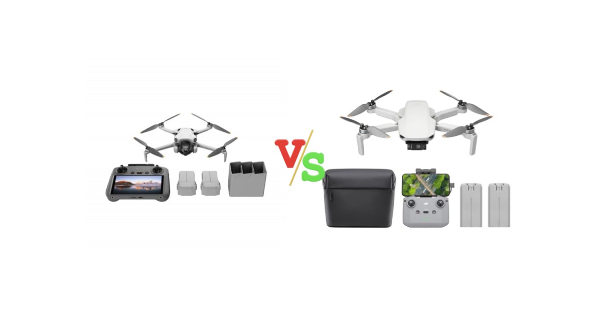 DJI Mini 4 Pro vs DJI Mini 4K - Best Action Cameras