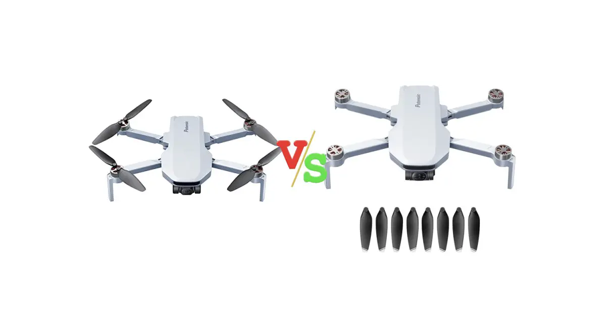 Potensic ATOM SE GPS Drone with 4K ShakeVanish EIS Camera vs Potensic ATOM 3 Axis Gimbal 4K Drone Versus Image