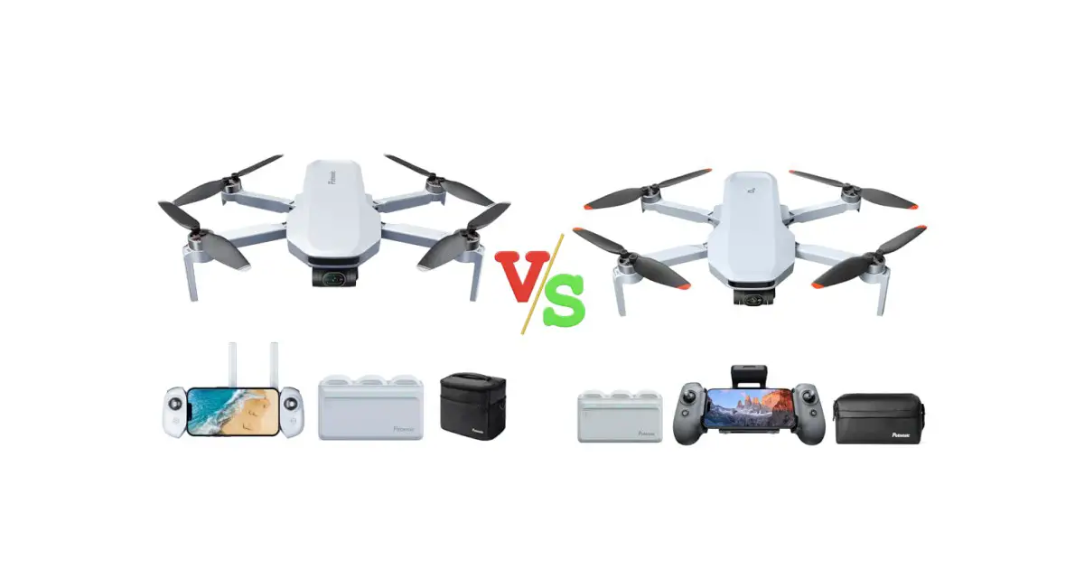 Potensic ATOM 3 Axis Gimbal 4K GPS Drone vs Potensic Atom 2 Drone with Camera for Adults 4K Video Versus Image